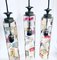 Colored Glass Pendant Lamps from Poliarte, Italy, 1950s, Set of 3, Image 6