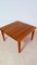 Danish Solid Square Teakwood Coffee Table from Glostrup, 1970s 5