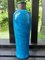 Tall Turquoise Bottle Vase by Nils Kahler, Denmark, 1965 2