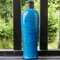 Tall Turquoise Bottle Vase by Nils Kahler, Denmark, 1965, Image 1