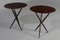 Mid-Century Modern Janete Side Tables by Sergio Rodrigues, Brazil, 1950s, Set of 2 2