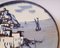 Piatto grande in ceramica raffigurante barche nel porto, Immagine 4