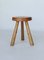 Les Arcs Stool in Pine by Charlotte Perriand, 1960s 7