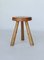 Les Arcs Stool in Pine by Charlotte Perriand, 1960s, Image 7