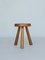 Pine Les Arcs Stool by Charlotte Perriand, 1960s 3