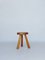 Pine Les Arcs Stool by Charlotte Perriand, 1960s, Image 28