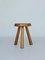 Pine Les Arcs Stool by Charlotte Perriand, 1960s, Image 16