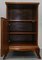 Flame Figure Hardwood Open Bookshelf or Bedside Cabinet from Beithcraft Ltd Scotland 4