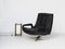 Mid-Century Leather Swivel Lounge Chair, Image 20