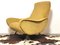 Italian Yellow Lady Lounge Chair, 1950s, Image 1