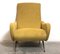 Italian Yellow Lady Lounge Chair, 1950s, Image 2