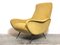 Italian Yellow Lady Lounge Chair, 1950s, Image 5