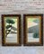 Early 20th Century Spanish Beveled Mirrors with Gold Frames, Set of 2 7