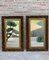 Early 20th Century Spanish Beveled Mirrors with Gold Frames, Set of 2, Image 7