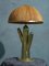 Mid-Century Italian Brass and Bamboo Table Lamp, 1980s 2
