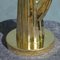 Mid-Century Italian Brass and Bamboo Table Lamp, 1980s, Image 6
