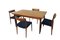 Dänische Modell 77 Esszimmerstühle und Ausziehbarer Tisch aus Teak von Niels Otto (NO) Møller für J L. Møllers, 6er Set 5