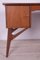 Mid-Century Teak Schreibtisch, 1960er 10