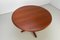 Danish Modern Round Dining Table in Teak with 2 Insert Plates from Spøttrup, 1960s, Image 4