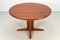 Danish Modern Round Dining Table in Teak with 2 Insert Plates from Spøttrup, 1960s 1