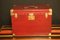 Red Goyard Steamer Trunk from Hermes 2