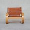 Mid-Century Leather Scacciapensieri Armchairs for Poltronova, Set of 2 5