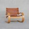 Mid-Century Leather Scacciapensieri Armchairs for Poltronova, Set of 2 9