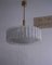 Lampadario o lampada da soffitto con tubi in vetro di Doria Leuchten, anni '60, Immagine 10