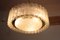 Lampadario o lampada da soffitto con tubi in vetro di Doria Leuchten, anni '60, Immagine 2