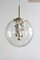 Large Sputnik Chandelier with Glass Ball from Doria Leuchten, 1960s 1