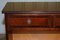 Brown Open Dwarf Bookcase with Adjustable Shelf & Drawers 7