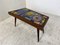 Mid-Century Modern Asymmetrical Glass Mosaic and Teak Side Table, 1950s, Image 7