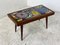 Mid-Century Modern Asymmetrical Glass Mosaic and Teak Side Table, 1950s, Image 1