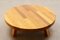 Round French Oak Artisan Coffee Table, Image 4