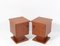 Tables de Chevet ou Tables de Chevet Mid-Century en Teck, 1950s, Set de 2 1