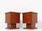 Tables de Chevet ou Tables de Chevet Mid-Century en Teck, 1950s, Set de 2 4