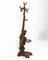 Antique Fruitwood Black Forest Standing Bear Hall Tree and Umbrella Stand, 1890s 18