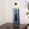 Italian Lamp Base in Blue Glass with Satin Brass Frame, 1970s 3