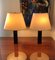 Black Marble Table Lamps Model 180 by Florence Knoll for Knoll International, Set of 2, Image 2