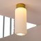 Lampada vintage in vetro di Murano e ottone di Azucena Bin per Luigi Hunting Dominioni, Immagine 4