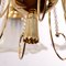 Lampadario vintage in ottone placcato in oro e cristallo Swarovski, Italia, anni '60, Immagine 12