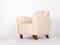 H - 282 Armchair with Footstool by Jindrich Halabala for Up Závody, 1940s, Set of 2 4