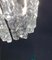 Mid-Century Ice Glass Ceiling Lamp from Kalmar 23