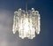 Mid-Century Ice Glass Chandelier from Kalmar 23