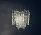 Mid-Century Ice Glass Chandelier from Kalmar 14