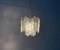 Mid-Century Ice Glass Chandelier from Kalmar 22