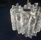 Mid-Century Ice Glass Chandelier from Kalmar 12