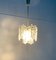 Mid-Century Ice Glass Chandelier from Kalmar 30