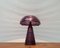 Postmoderne Mushroom Glas Tischlampe, Italien 54
