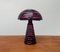 Postmoderne Mushroom Glas Tischlampe, Italien 22